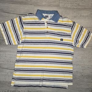 Vintage Cinch Denim and Striped Shirt